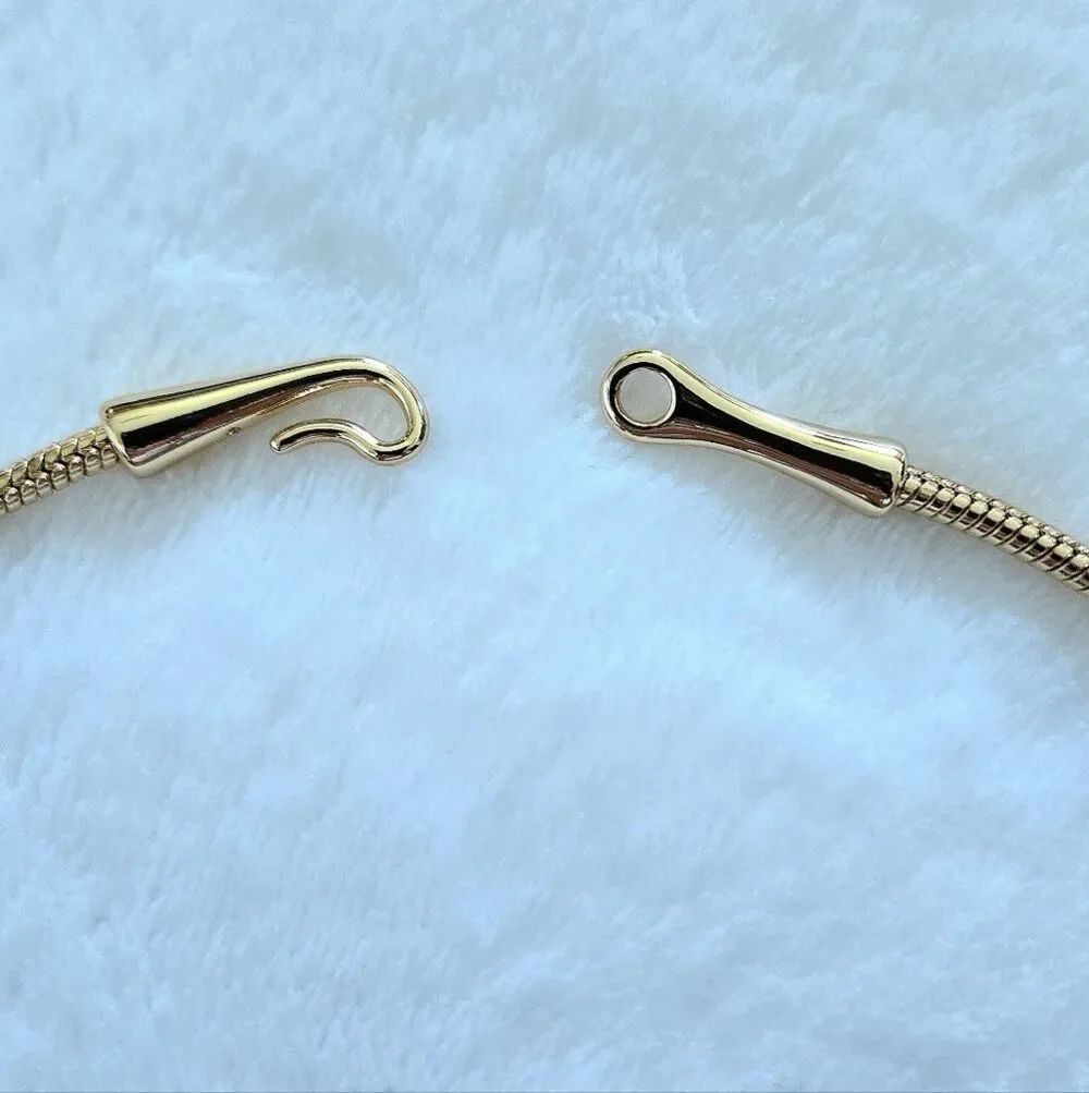 House🏠 of Harlow 1960 Gold💛 Round Serpentine Chain⛓️ Necklace - NIB - Picture 8 of 16